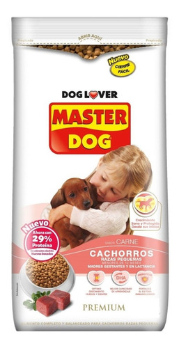 Master Dog Cachorro Razas Pequeñas 8 Kg
