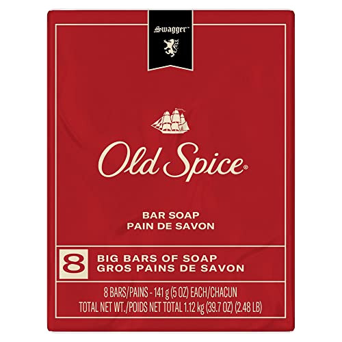 Jabón Old Spice Red Collection - 8 Barras -5 Oz