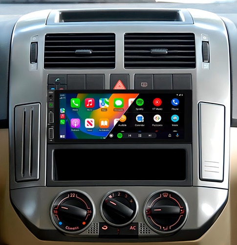 Rádio Fm Com Central Multimídia E Câmera Ré Para Carro