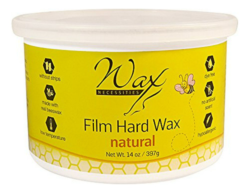 Cera Dura Natural Waxness Waxness En Lata 14 Oz