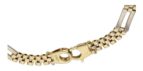 Imagen 5 de 7 de Pulsera Hechura Especial Gruesa, Oro 14k, 9.0 Gramos.