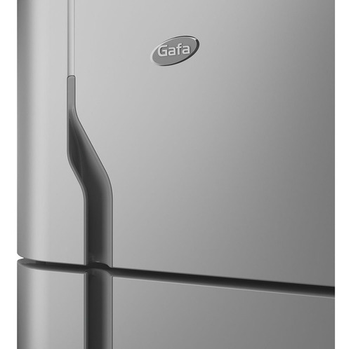 Imagen 8 de 10 de Heladera Con Freezer 374 Lts Gafa Hgf387af Gris Plata Outlet