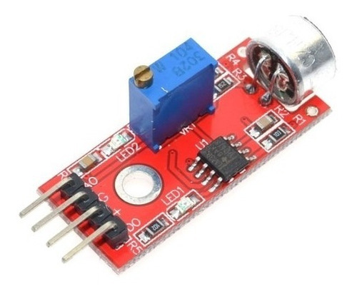 Imagen 5 de 6 de Micrófono De Alta Sensibilidad Para Arduino