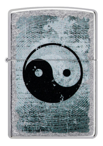 Encendedor Zippo Yin Yang Design Plateado Zp49772