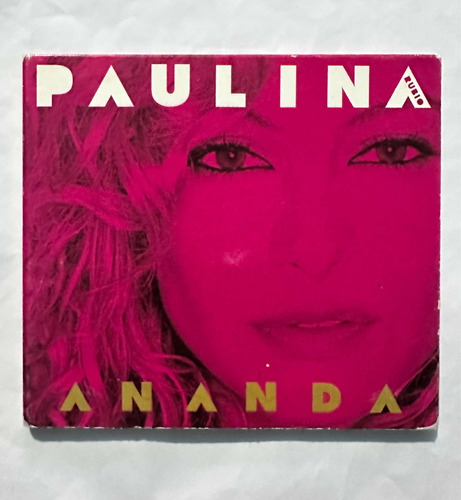 Paulina Rubio Cd Ananda Hecho En Usa