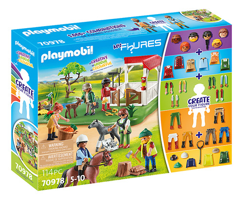 Playmobil  My Figures: Rancho De Caballos 70978