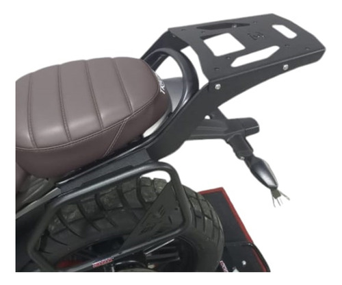 Suporte Bagageiro P/ Baú Traseiro Scrambler 400x Mototeca
