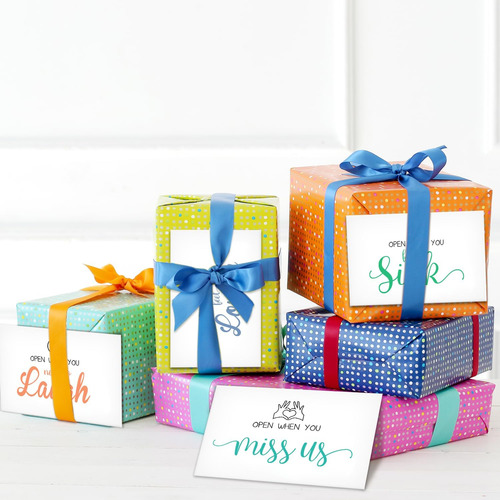 Kit De Letras Open When You, Sobres Abiertos Con Diferentes