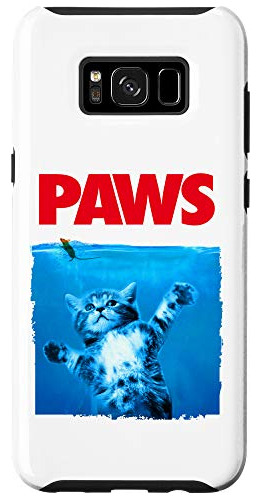 Funda Para Galaxy S8+ Paws Cat And Mouse Plastico-02