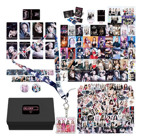 159 Pcs Black Pink Born Pink Album Gift Box Set Blink Fans G