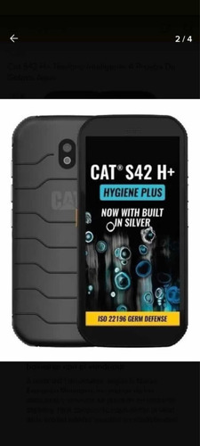 Imagen 1 de 2 de Teléfono Celular Cat S42 H+ Impermeable