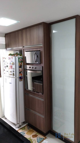 Imagem 3 de 15 de Apto À Venda C/ 104m² Em Andar Alto - Vista Livre!!piazza San Pietro!! - Ap00828e
