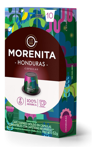 Café En Cápsulas La Morenita Honduras X 10u