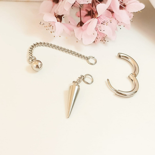 Aro Largo Kpop Cono Cosplay Punk Drop Doble Uso Unidad Moda