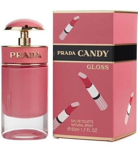 Prada Candy Gloss Eau De Toilette Perfume Feminino 50ml Volume Da Unidade 50 Ml