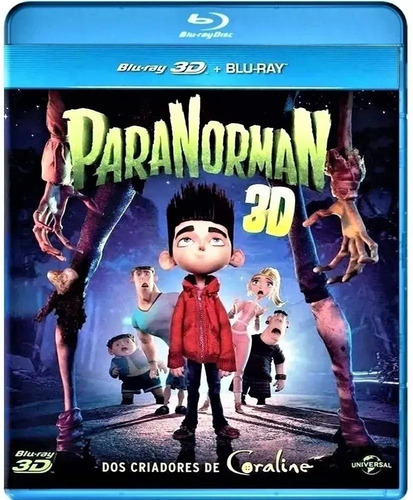 Paranorman 3d - Blu-ray - Kodi Smit-mcphee - Tucker Albrizzi