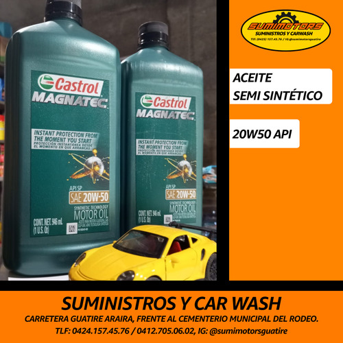 Aceite 20w50 Semi Sintéticocastrol 