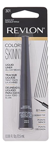 Delineador Líquido Skinny De Revlon Colorstay, 0.08 Onzas Lí