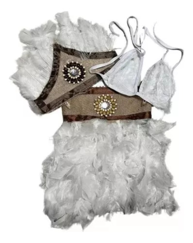 Traje Pascuence Baile Tipico Chile Isla De Pascua Mujer