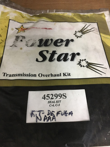 Kit De Fuga Caja C-4 C-5