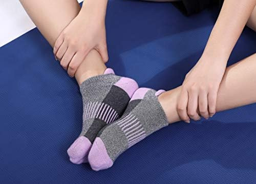 Calcetines Tobilleros Atléticos Para Mujer Con Lengüeta En E