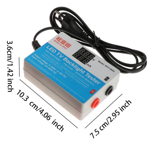 Comprobador De Retroiluminación De Tv Con Sonda Y Cable De