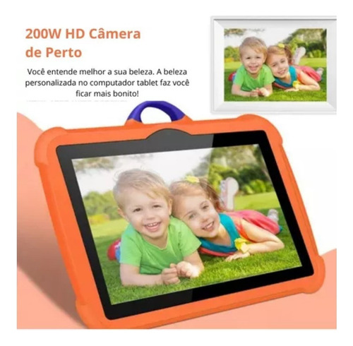Tableta Infantil Bdf 7 De 4 Gb + 64 Gb Android 13 Con Wifi