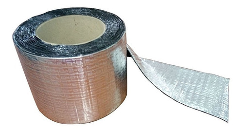 Membrana Asfáltica Autoadhesiva C/aluminio 25 Cm X 25 Mts