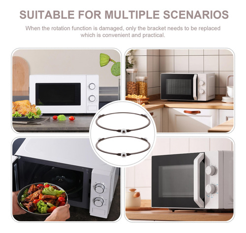 Rodillo Giratorio De 2 Piezas Para Microondas, Horno Microon
