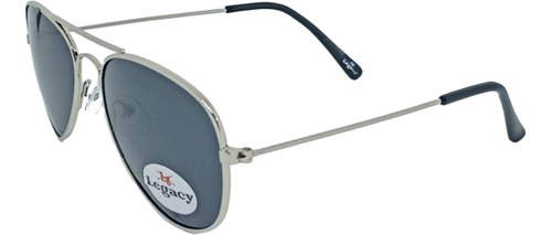 Lentes De Sol Legacy Leg1805 Silver Óptica Eternity