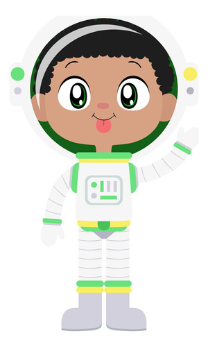 Kit Digital Colección Astronauta Clipart + Papeles Digitales