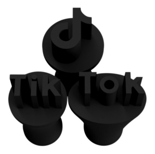 Imagem 1 de 10 de Carimbo Marcador Confeitaria Tiktok+logo Brigadeiro Docinho