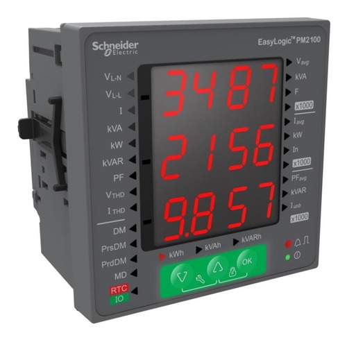 Multimedidor De Energia, Display Led, Modbus Rtu - Pm2120