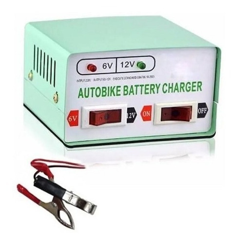 Cargador Batería Para Autos Y Motos 12v / 6v