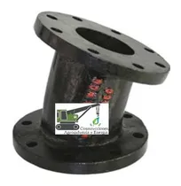 Comprar Codos De Fierro Fundido Bridados De 45°x10 Y 22°x10 Cada Uno