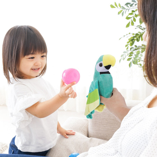 Juguete De Peluche Con Forma De Loro De Peluche, Simulador D