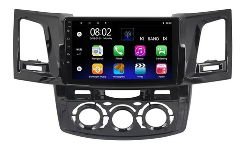 Autoradio Android Toyota Hilux Del 2005-2011 +cámara Gratis 