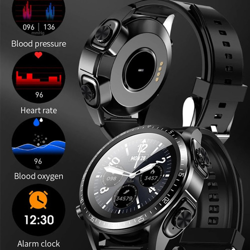 A Audífonos 2 En 1 Para Xiaomi Huawei Jm03 Smart Watch Tws