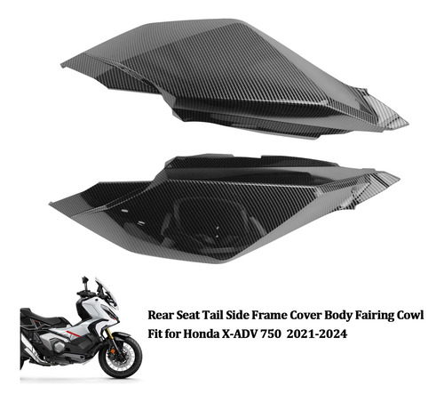 Cubierta De Marco De Asiento Trasero Para Honda X-adv 750 21