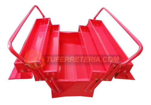 Caja Metálica Plegable Para Herramientas Ferton