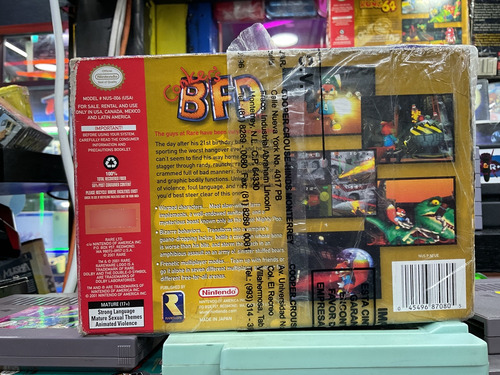 Conker's Bad Fur Day N64 Completo Original (Reacondicionado)