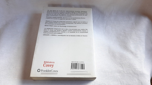 Imagen 2 de 4 de El Liderazgo Centrado En Principios Stephen Covey Paidos