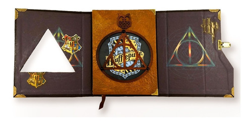 Imagem 3 de 7 de Livro Da Sombra Diário Grimório Harry Potter Hufflepuff A5