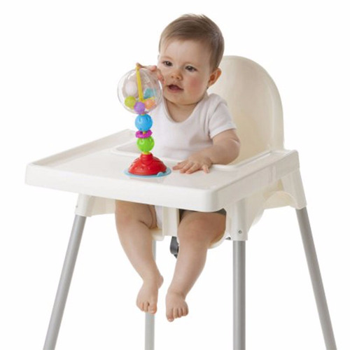 Imagen 4 de 5 de Juguete Sonajero Playgro Ball Bopper Con Sopapa Punto Bebe