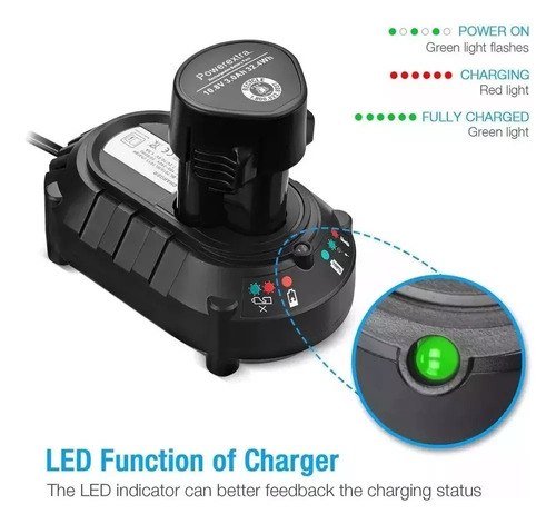 For Cargador De Batería Makita De 10,8 V/12 V