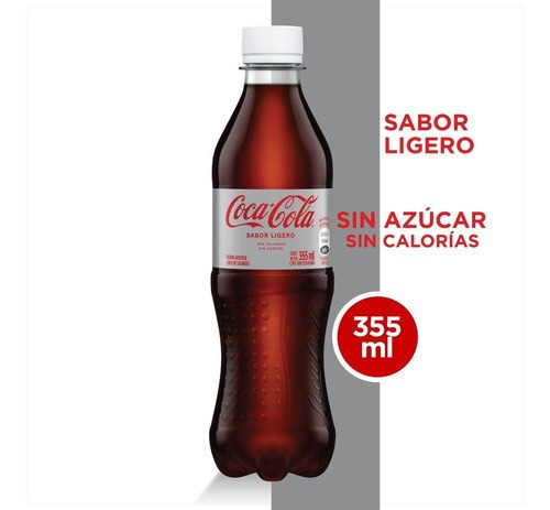 Refresco Coca - Cola Sabor Ligero Pet 355ml 8 Unidades
