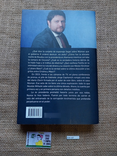 Nicolas Wiñazki - Fueron Por Todo Libro (Usado)