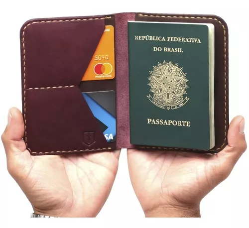 Capa para passaporte de couro com macacos fofos e legais para passaporte