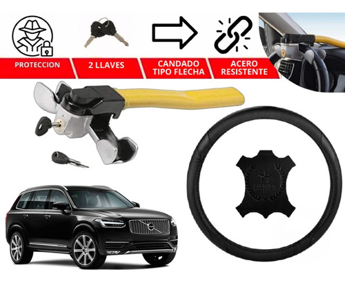 Candado Bastón Hammer Antirobo + Volante Xc90 2016