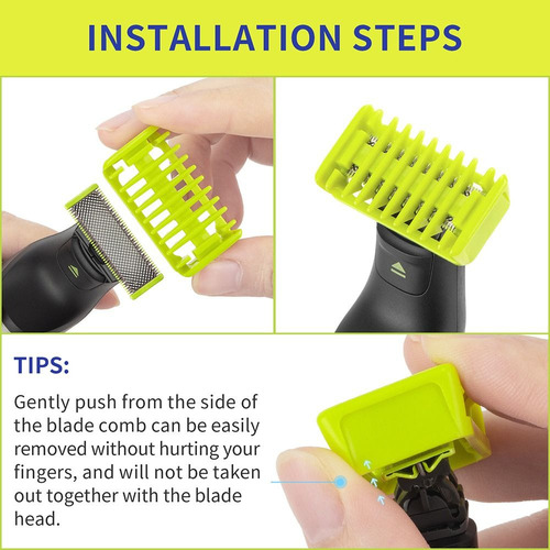 Protectores De Peine Guide Ajustables Para Philips One Blade